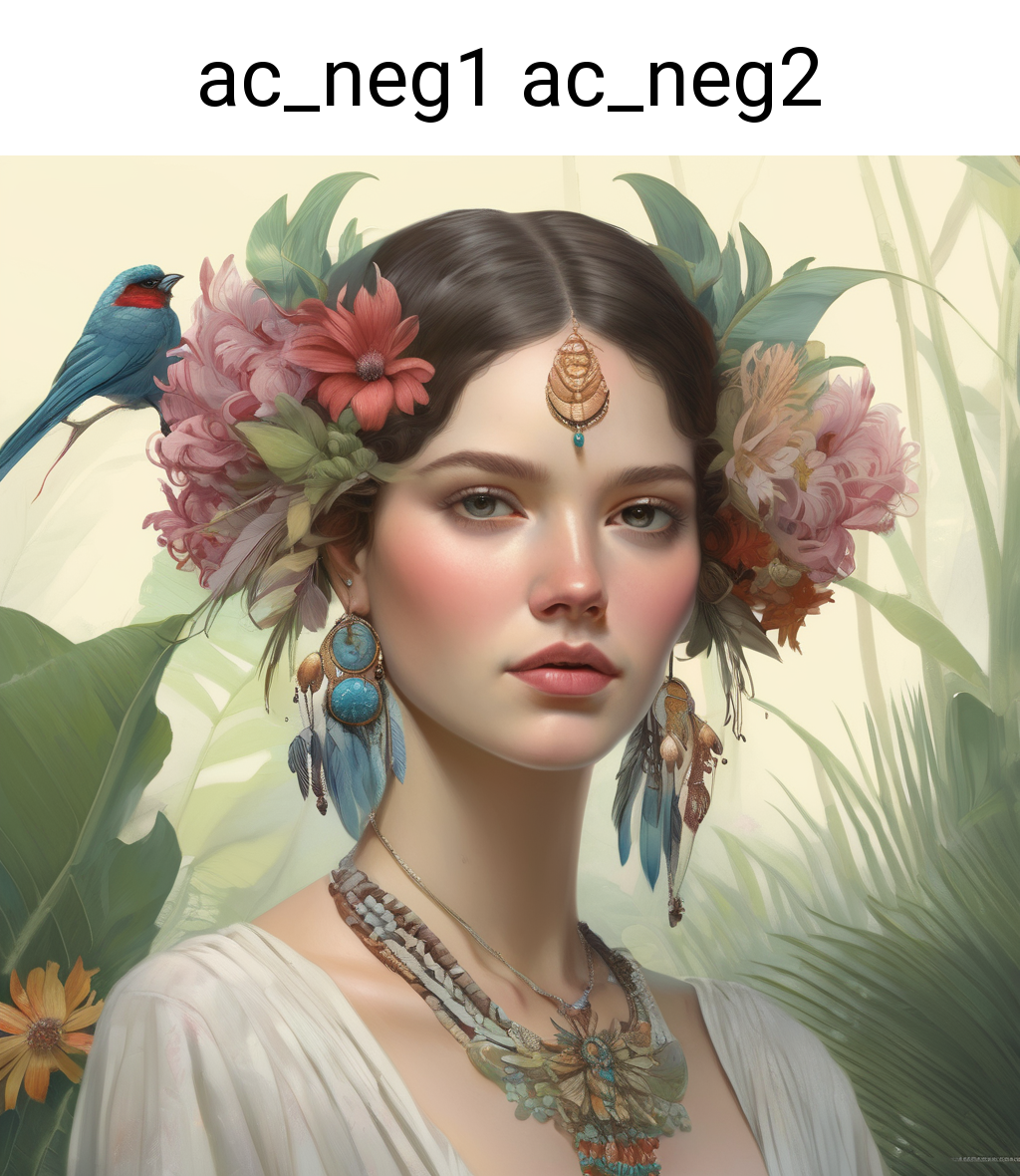 beautiful woman wearing fantastic hand-dyed cotton clothes, embellished beaded feather decorative fringe knots, colorful pigtail , subtropical flowers and plants, symmetrical face, intricate, elegant, highly detailed, 8k, digital painting,trending on pinterest, harperâs bazaar, concept, art, sharp focus, illustration, Tom Bagshaw, Lawrence Alma-Tadema, Alphonse Mucha