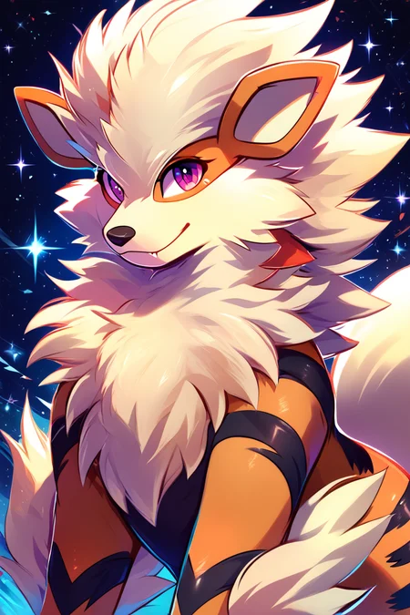 score_9, score_8_up, score_8, ,,, , ,,, zzArcanine, no humans, pokemon (creature), <lora:Arcanine_Pokemon_PDXL:0.8>, ,,,, BREAK, smile, closed mouth, looking at viewer, cowboy shot, ,,, embedding:zPDXL, Expressiveh, ,,, <lora:Konpeto_PDXL_v3:1.0>, <lora:SDXLFaeTastic2400:0.5>, <lora:Expressive_H-000001:0.4>,