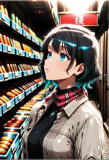 1girl,
1girl, exploring a market, looking at spices, solo, vibrant colors, curious,,
<lora:fav_Mature_Ver3.0:1>, masterpiece, best quality, very aesthetic, absurdres, newest ,, <lora:dmd2_sdxl_4step_lora_fp16:1>,