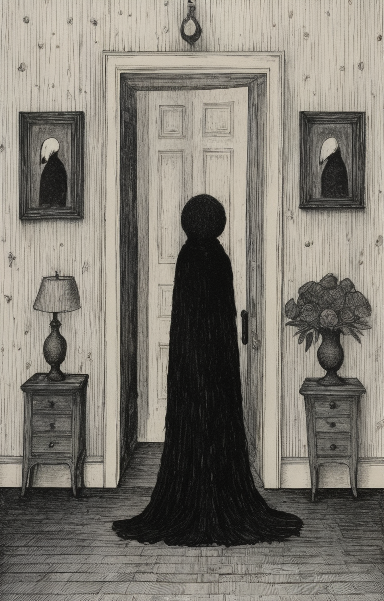 masterpiece,best quality,<lora:tbh276-sdxl:0.9>,illustration,style of Edward Gorey decaying peonies