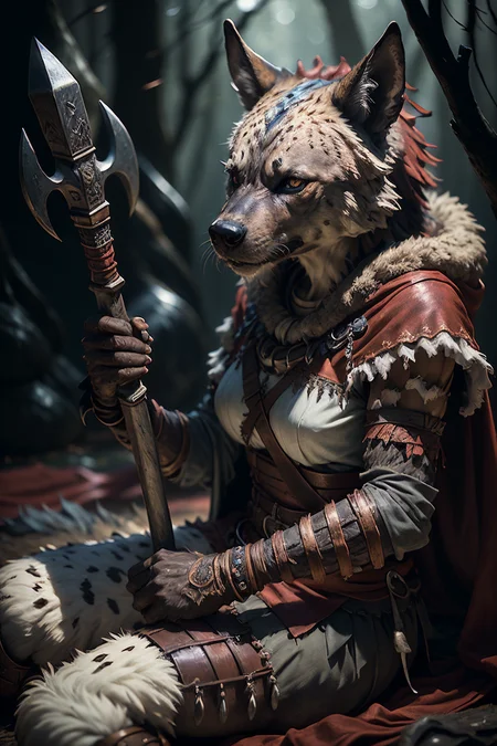 <lora:RPGGnoll:1> gnoll:1.2, 1girl razor cut in Garnet Red with hazel eyes and Feathered eyebrows , bard wearing elegant medieval clothes holding music instrument cowboy shot, Timeless constellation maze with shifting star patterns and guiding lights. in background, realistic:1.2, masterpeice, ultradetailed, intricate details, perfect quality, ultrashapr, ultradetailed, photorealistic, perfect shadows, profesional lights, realistic, blurry, boekh, masterpiece light works,depth of fiel, ultradetailed character, pefect quality, maximum quality, intricate details, detailed face By jeremy mann, by sandra chevrier, by maciej kuciara, sharp, (perfect, body:1.1), realistic, real shadow, 3d, (dark castle background:1.2), (by Michelangelo), (profesional lights:1.3) (profesional photography:1.3), full body shoot, concept art of medieval rpg character,Lying on a picnic blanket, she looks up at the sky, her fingers tracing the contours of the clouds