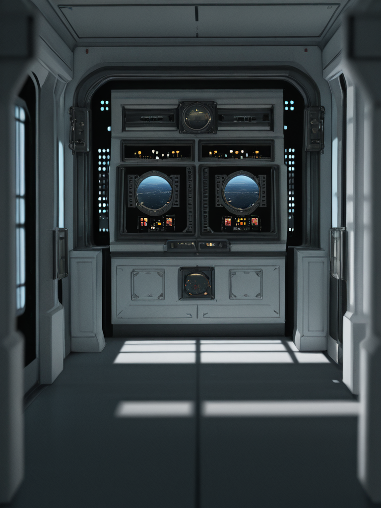 <lora:L4R50N-IL:0.7>  L4R50N, spaceship interior, uploaded on e621, (detailed background, depth of field), (intricate:1.1), (high detail:1.2), (soft focus), (masterpiece, best quality, 4k, 2k, shaded, absurd res)