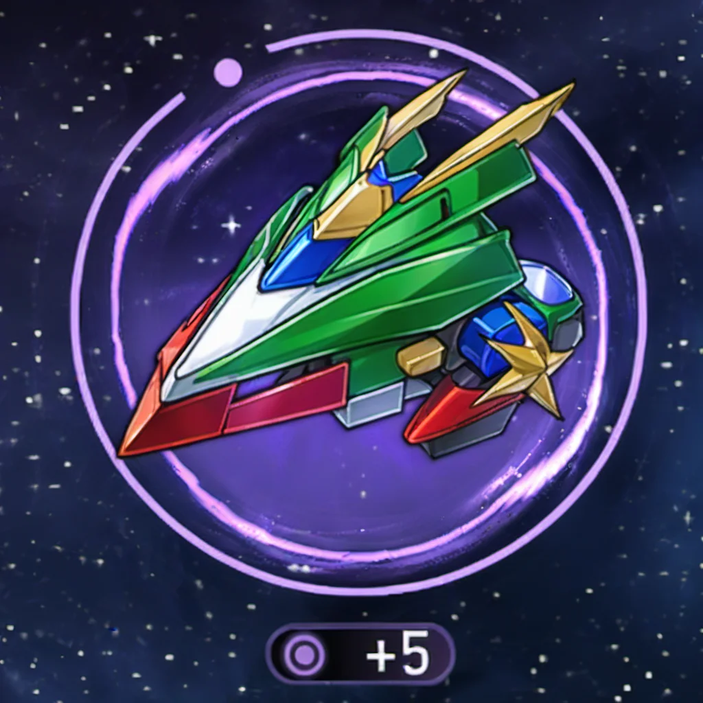 star rail icon, gundam, <lora:starrailicon:0.8>