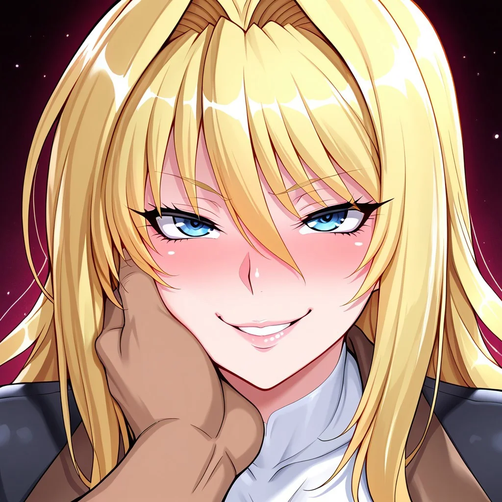masterpiece, best quality, amazing quality, intricate, hyper-detailed, excellent, ultra-high resolution, lineless, negative_hand
smooth, soft, shiny,
1girl, sktsu, blonde hair, very long hair, hair intakes, wavy hair, blue eyes, mature female, milf,
face focus, solo focus, male hand grabbing face, evil face, crazy smile
taimanin2.0yukikaze2il