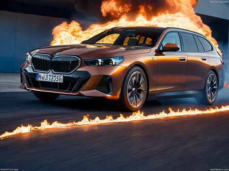 <lora:i5 touring:0.75>,
BMW i5 touring,(flmngprsn flames:1.3),epic burning car,ablaze,burning,epic (photo, studio lighting, hard light, sony a7, 50 mm, hyperrealistic, big depth of field, mate skin, pores, wrinkles, concept art, colors, hyperdetailed, hyperrealistic),, masterpiece, best quality,