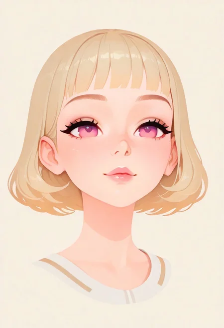 masterpiece, best quality, very aesthetic, haiz_ai, no lineart, no outline, portrait of a young woman, (artist:incase:0.5), (artist:tsuaii:0.5)