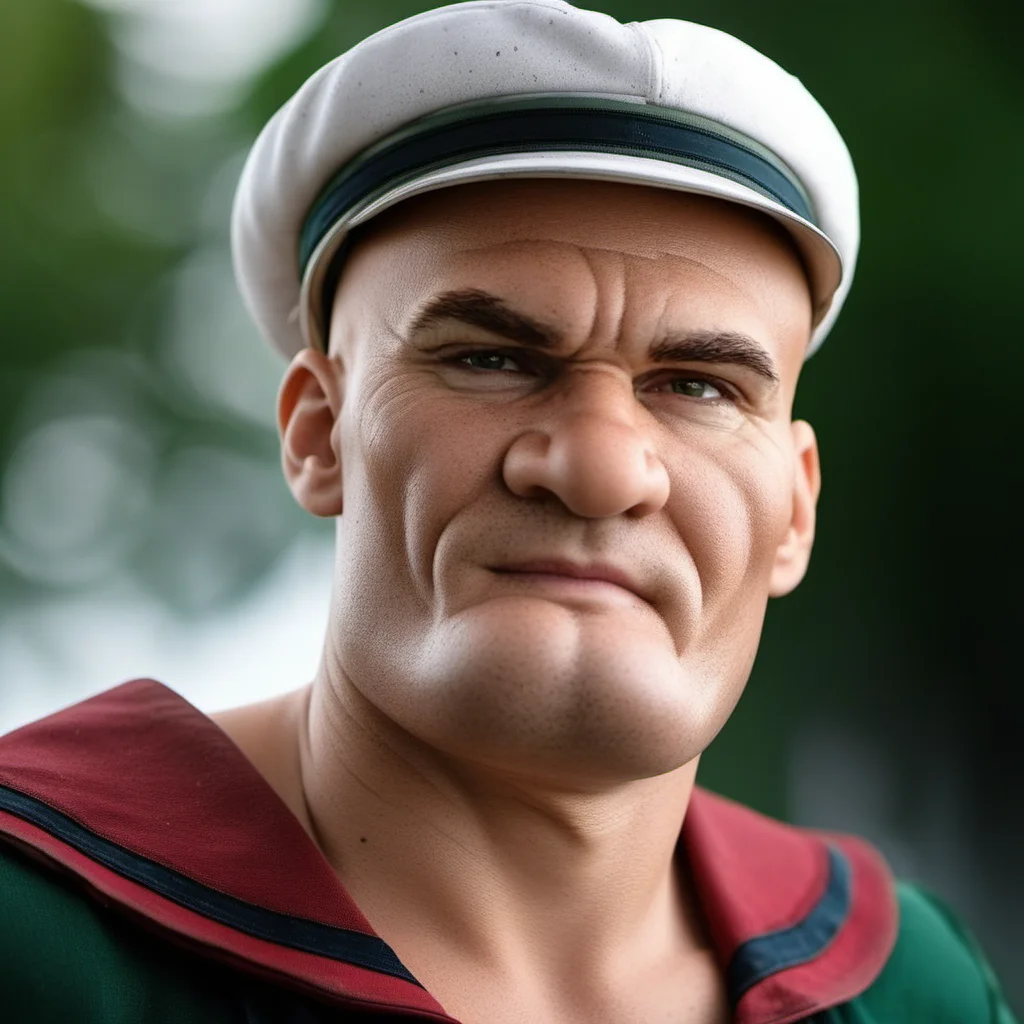 Popeye1024, a sailor, closeup face portrait, spinach can, highly detailed, photography, ultra sharp, film, bokeh, professional, 4k <lora:add-detail-xl:1.5> <lora:Popeye1024:0.8>