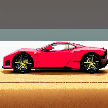 a very cool ferrari car