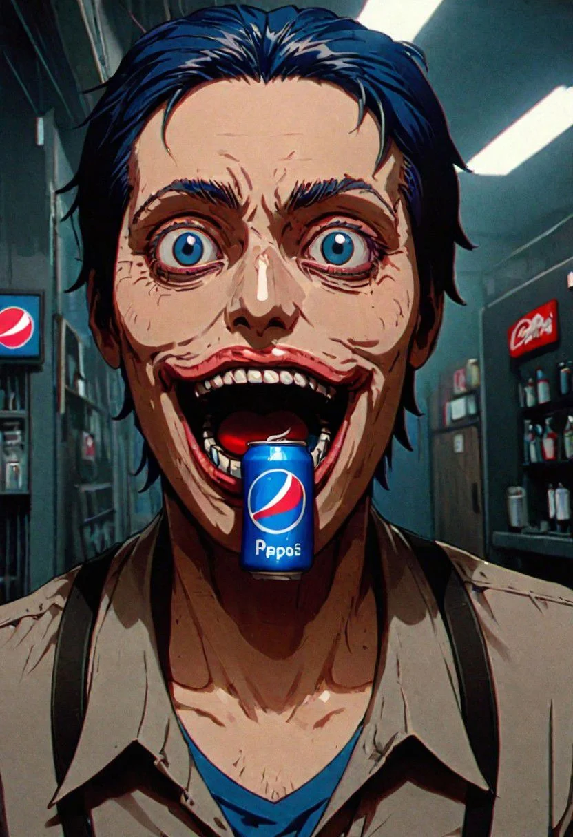 A man in a pepsi ad