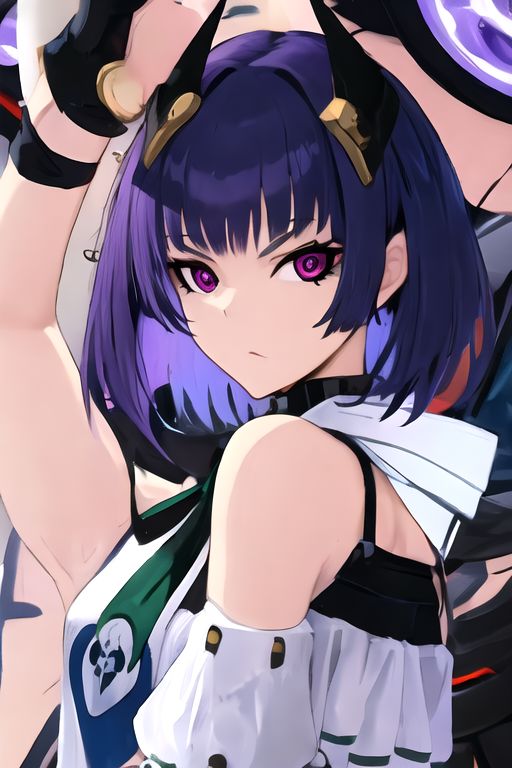 solo, 1girl, solo_focus, (((masterpiece))), ((best quality)), ((ultra-detailed)), ((too many)):16, high resolution, absurdres, highres, ultra-detailed 8k unity wallpaper, 
ghostfreakinvasion,colored sclera,black sclera,purple eyes,dark persona, corruption