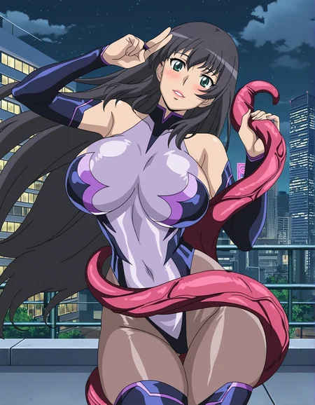Morino Yuuko (hentai: Tenacle and witches) NoobAi Vpred Eps, IL, Pony