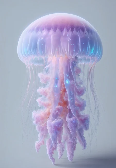(Jellyfish:2.5),( Light colors:2.5),( Transparent:2.5),( Glass:2.5),( Crystal:2.5),( Small:2.5)