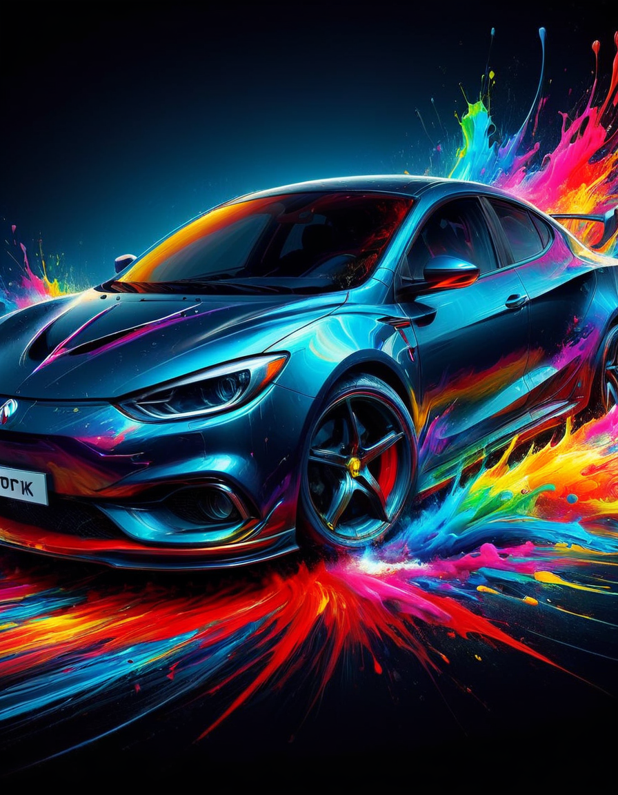 impactful paint of a (bright proton poke:1.1) <lora:Rainbow_Style:0.8>, highly detailed, 8k, sharp, professional, clear, high contrast, high saturated, , vivid deep blacks, crystal clear