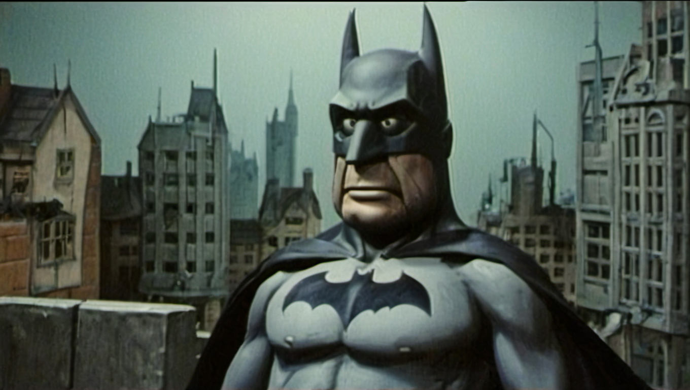 Batman in Gotham city<lora:Skrotnisse-SDXL-v1:1>