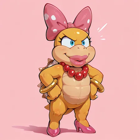 Wendy O. Koopa - Mario Bros.