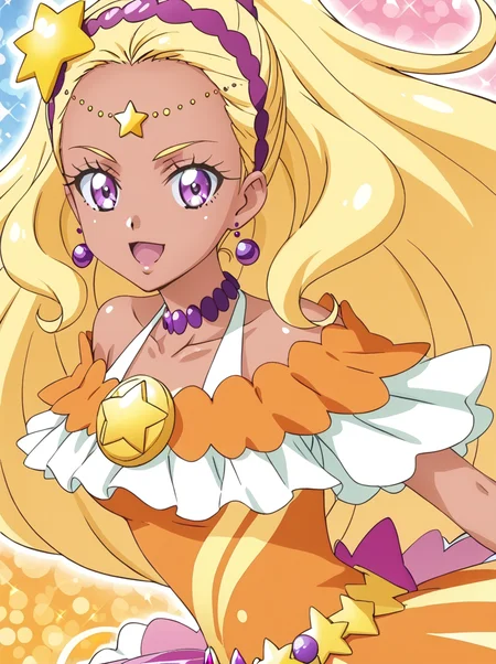 detailed background, shiny skin, posing,
<lora:curesoleil.pony:1.0>
curesoleil,
large breasts,