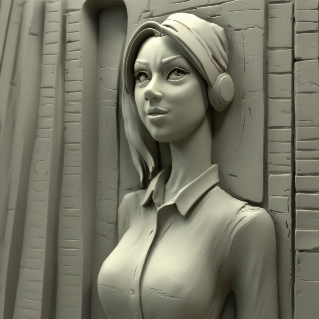 instonx girl in big city 3d<lora:instonx:1>