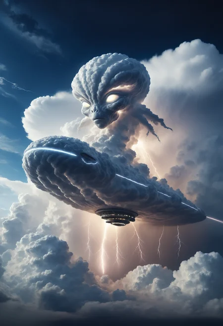 martius_storm  <lora:Storm_Cloud_Style:1> [lemon slices : alien spaceship coming out of the clouds : 6]
