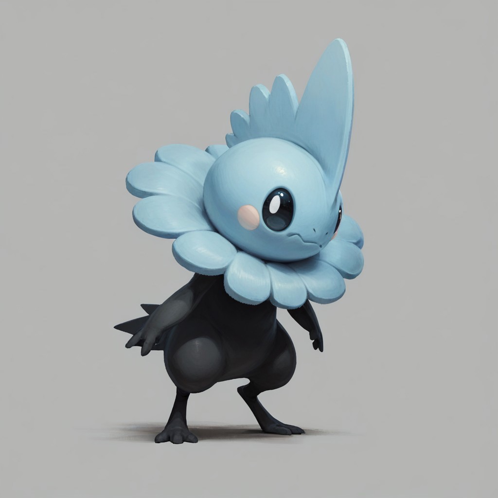score_9, score_8_up, score_7_up,
p0k3m0n, pokemon, pokemon (creature), no humans, transparent background, simple background, full body, solo, standing,
simple background, grey background,