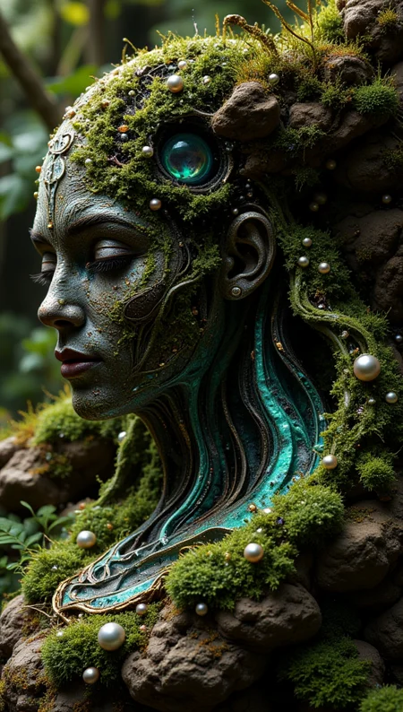 masterpiece, 4k, 8k, sharp, a intricate representation of a smoth surface with moss made of planet. There are pearl that are gems and embedded inside of the crown, the light is cinematic during day in a pleasant nature setting.
detailmaximizer, Midjourney_Whisper <lora:[Flux1]_flux_vividizer:0.3> <lora:[Flux1]_scenery_lora_comfy_converted:0.2> <lora:[Flux1]_Opal_Fantasy_Flux:0.5> <lora:[Flux1]_aidmaPsychadelicChaosWorld-FLUX-v0.1:0.3> <lora:[Flux1]_aidmaImageUpgrader-FLUX-V0.1:0.1> <lora:[Flux1]_midjourney_whisper_flux_lora_v01:0.1> <lora:[Flux1]_SXZ_Nixeu_Flux:0.5>