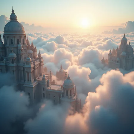 the most realistic, photorealistic photo ever taken [(an ancient greek mythological city:1.5) in the clouds,a dream world shifting landscapes, and ethereal creatures, Captured with a Hasselblad X2D 100C and an 80mm f/1.9 lens, hyper-realistic textures, soft studio lighting, elegant shadows, styled for a Vogue beauty editorial, incredible realism, creamy bokeh, ultra-detailed textures, perfect lighting],