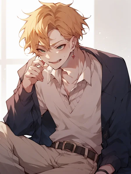 score_9, score_8_up, score_7_up, score_6_up, score_5_up, <lora:ch33s3XLP:1> ch33s3, 1boy,