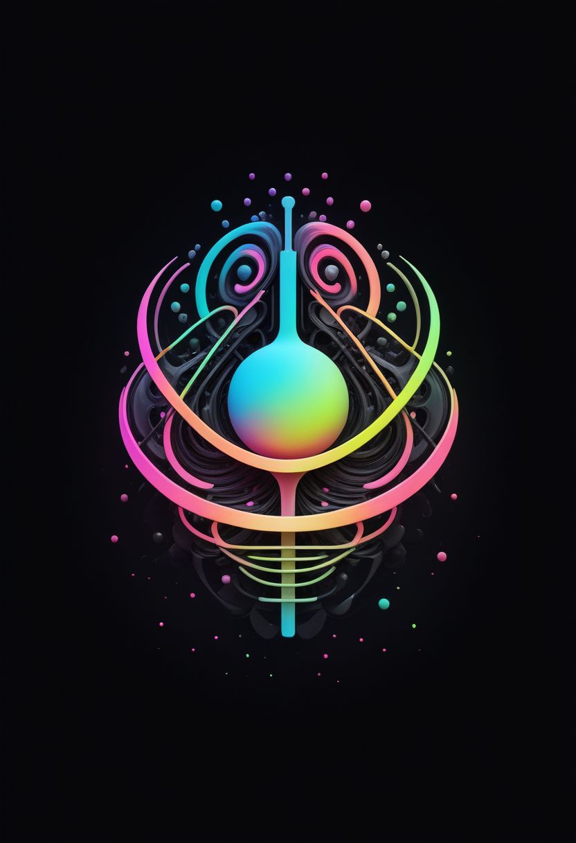 artlg, logo of a colorful illustration, 4k, uhd   masterpiece, "Intrasect" rebranding, logo, minimal, vantablack, pearl, lime, neon pink, liquid graphite, fineliner, marker, watercolor, pastel, exploring the convergence of ai with art, creativity, music, math, science, allowing ai to stitch new fields from old domains