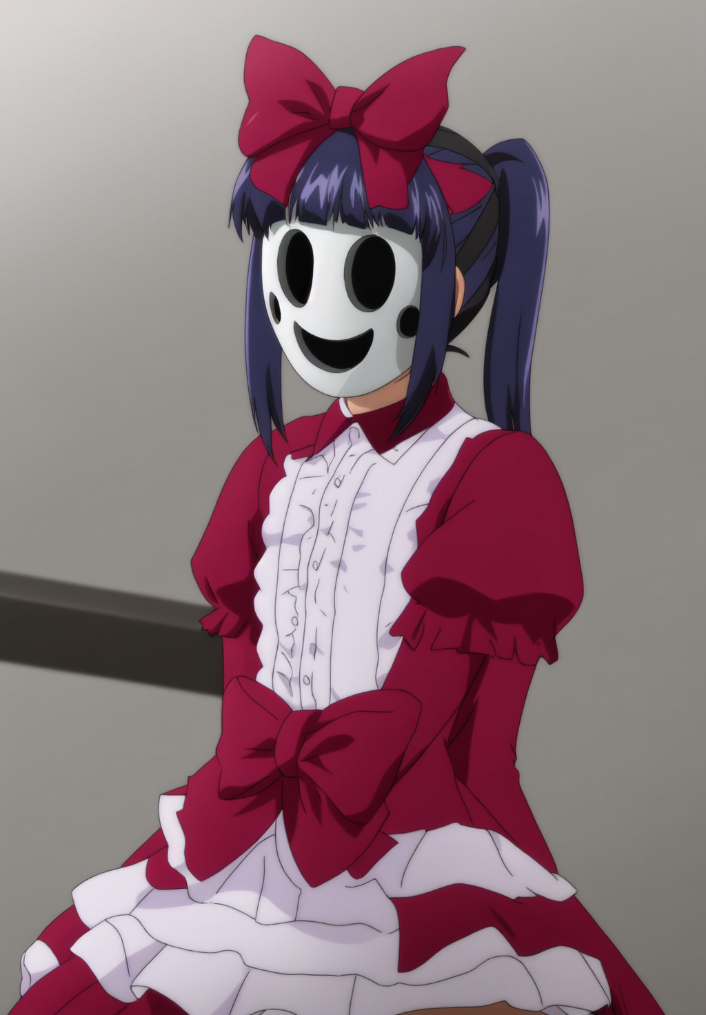 <lora:Ain_mask:0.8>, Ain_mask, 1girl, solo,