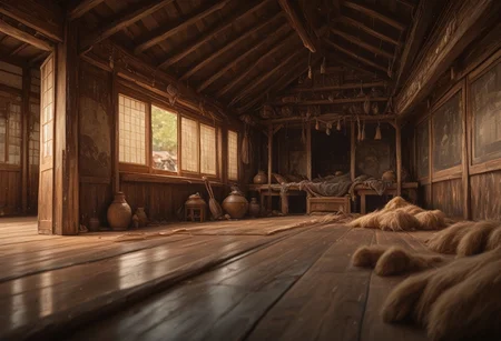masterpiece, best quality, jptradhut, ((scenery)), domestic clutter, depth of field, realistic, indoors, cozy room, asian architecture, <lora:Jptradhut_illustrious-10:0.8> <lora:zy_illustrious_Realism_Enhancer_v1:0.6> <lora:SmoothStyle_Omega:1> <lora:Smooth_Booster_v2:1>