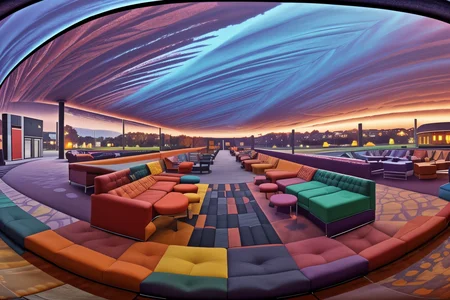 <lora:LCM_LoRA_Weights_SD15:1>,<lora:detail_slider_v4:1.1>,(panorama photo of a vibrant red carpet, with bold colors, trendy furniture, lively atmosphere, modern seating, dynamic decorations,eerie calm weather,during autumn,at dusk:1.7),BREAKE,, landscape photography, vast vistas, natural beauty, dynamic compositions, captivating scenery, immersive, serene