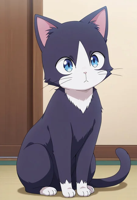 (absurdres, best quality, masterpiece:1.4), amazing quality, highres, newest, detailed, detailed body, detailed face, source anime, anime coloring, beautiful, petite,
BREAK
WWNemu, NemuCat, cat, no humans, animal focus, blue eyes