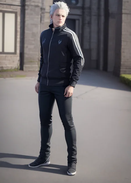 1boy,solo,sportswear, full body,