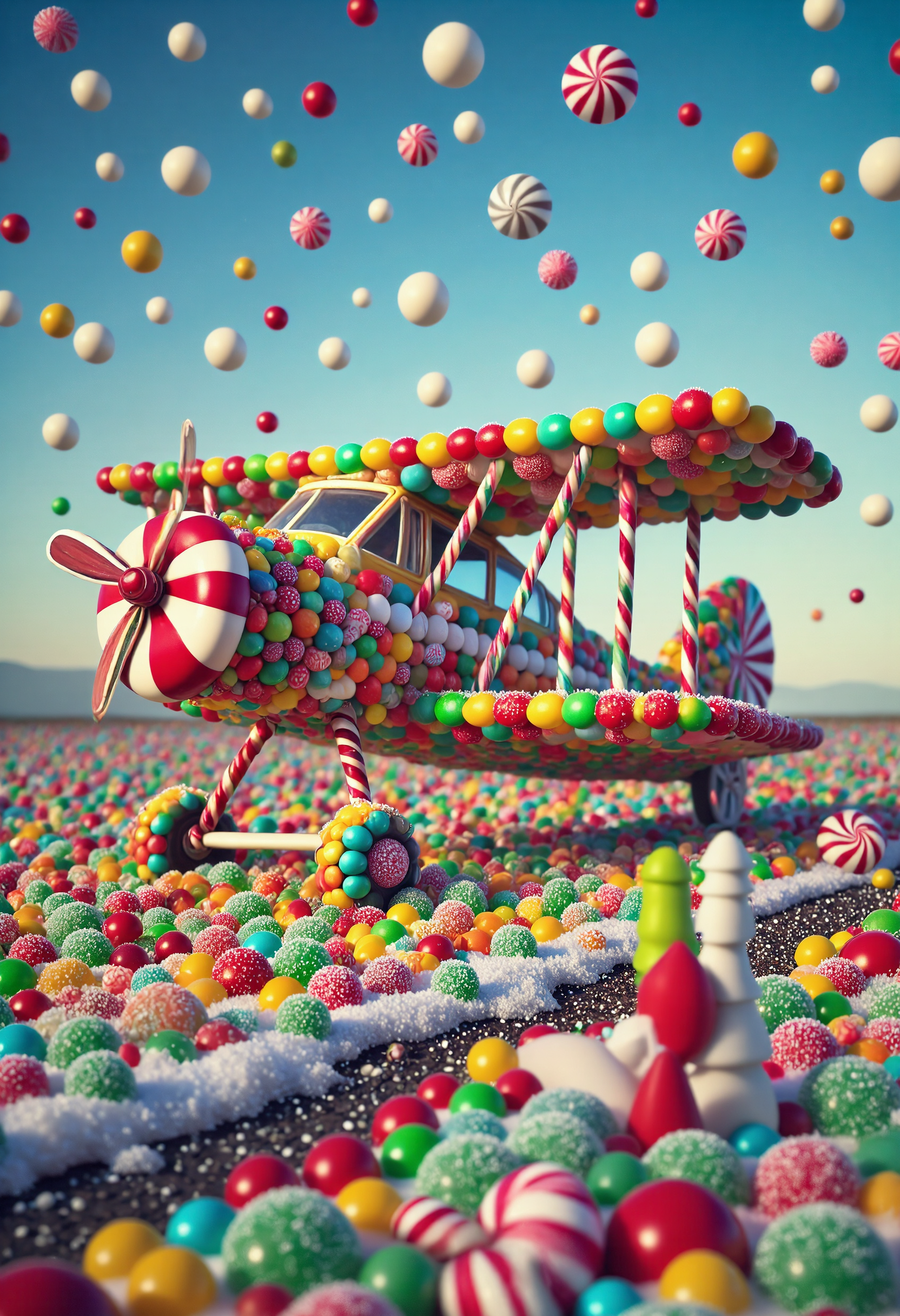 CHRC4ND7, airplane on a ground 