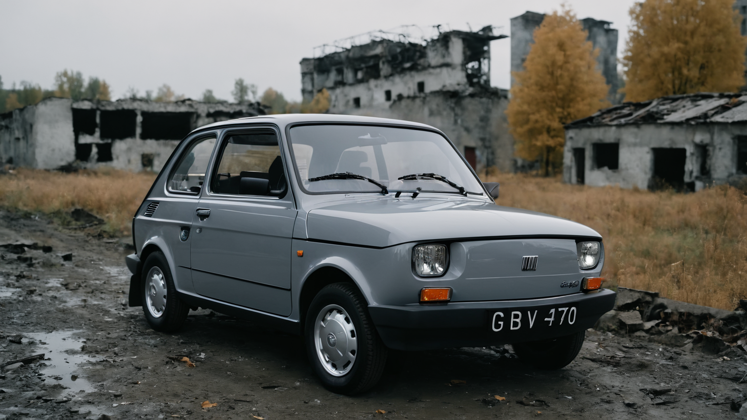 cinematic film still breathtaking cinematic photo high detailedl ligh grey polish 70s compact car <lora:add_detail:1> <lora:polish_70s_compact_car-000001:1> . 35mm photograph, film, bokeh, professional, 4k, highly detailed . award-winning, professional, highly detailed . shallow depth of field, vignette, highly detailed, high budget Hollywood movie, bokeh, cinemascope, moody, epic, gorgeous, film grain, grainy