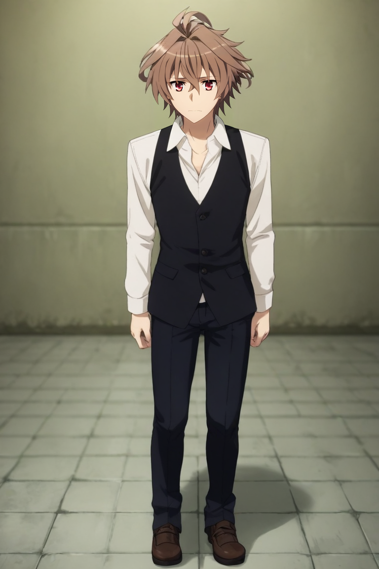 score_9, score_8_up, score_7_up, source_anime, rating_safe, , (realistic:0.6), , depth of field, 1boy, solo, male focus, <lora:sieg_fate_apocrypha_pony:0.9>, sieg_fate_apocrypha, brown hair, red eyes, short hair, hair between eyes, bangs, ahoge, straight-on, full body, machu picchu, midnight, arms at sides, wavy mouth, , <lora:sdxl_lightning_8step_lora:1>