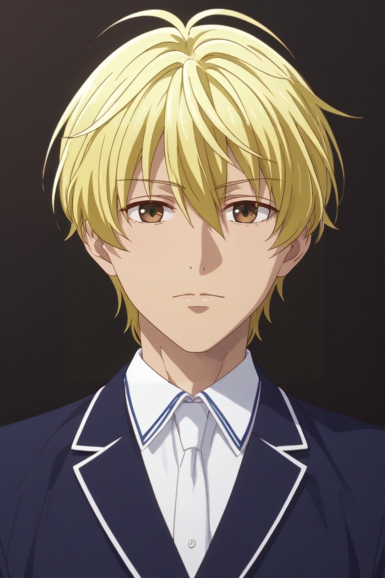 score_9, score_8_up, score_7_up, , rating_safe, intricate details, (3d:0.4), looking at viewer, , 1boy, solo, male focus, <lora:momiji_souma_pony:0.88>, momiji_souma, blonde hair, brown eyes, short hair, hair between eyes, , leprechaun costume, <lora:sdxl_lightning_8step_lora:1>