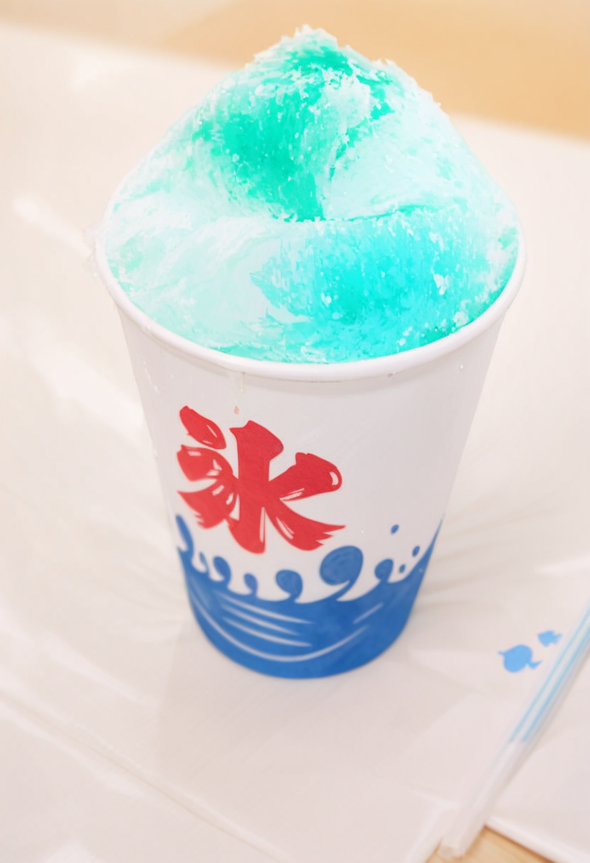 masterpiece, best quality, very aesthetic, absurdres,
kakikoori, kakikoori, kakikoori_blue, no humans, white background, cup, food, food focus, still life, shaved ice
 <lora:kakikoori_SDXL_V2:1>