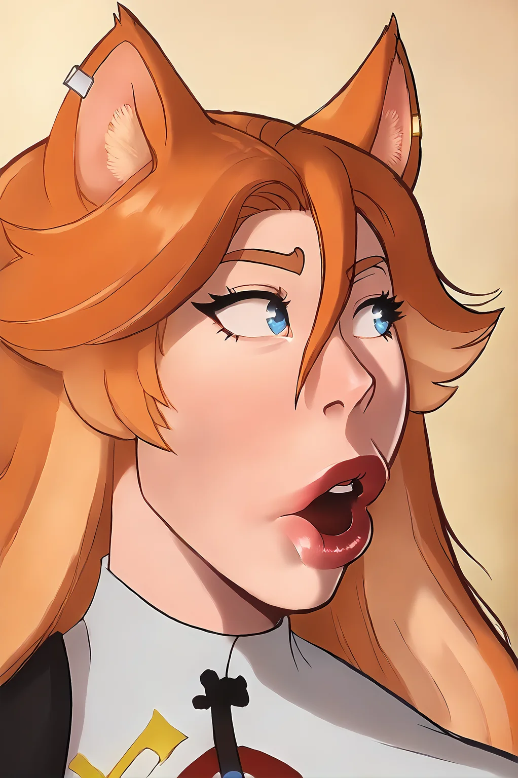 score_9,
<lora:pog_v1_pruned:0.9>, pog, lips, looking to the side,
<lora:cinnabus_v1_pruned:1>,
<lora:buffpup_v1_pruned:1>, buffpup, long hair,
high resolution, Masterpiece, detailed