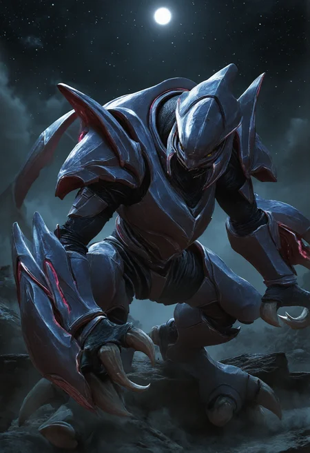 masterpiece, photorealistic,Sangheili,milkyway, nighttime,
