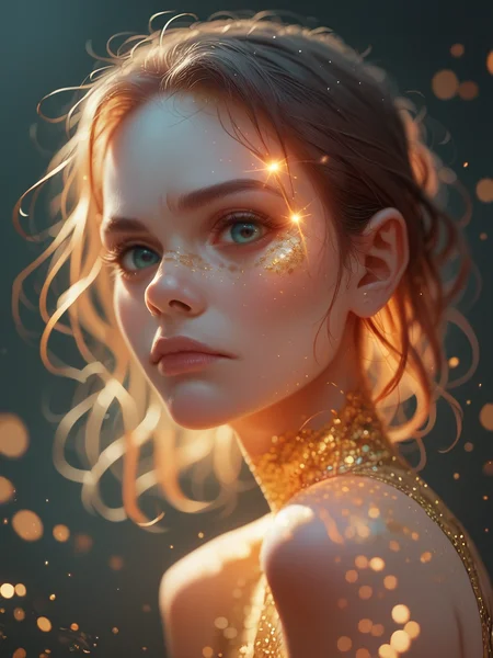 score_9, score_8_up, score_7_up, score_6_up, 1girl,  <lora:gl1tt3rsk1nXLP:0.9> gl1tt3rsk1n, glitter, closed mouth, looking at viewer, glowing