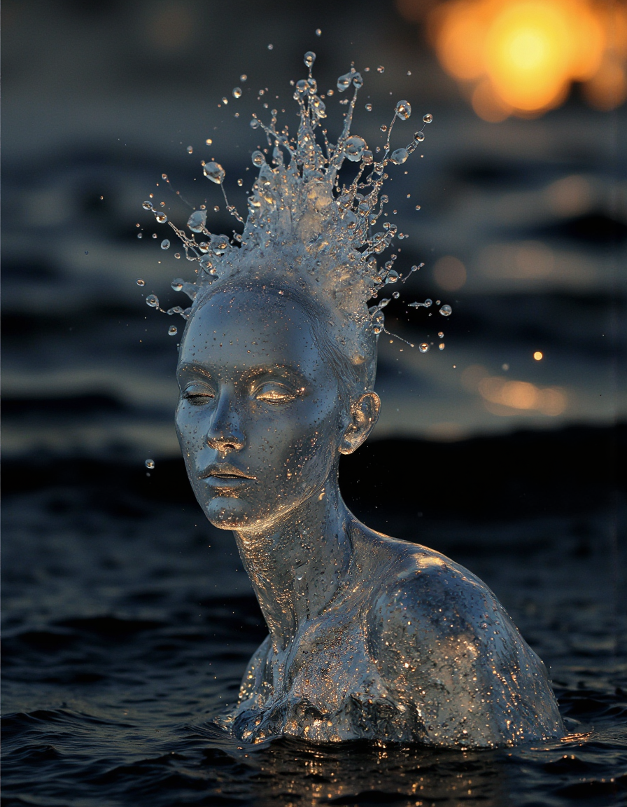 a thought-provoking fine art photo of a fleeting moment of perfection, caught before it disappears forever, Conceptual, abstract, creative, unique, thought-provoking, 8k uhd, ultra-sharp focus, highly detailed, internationally-acclaimed photograph