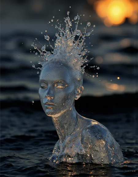 a thought-provoking fine art photo of a fleeting moment of perfection, caught before it disappears forever, Conceptual, abstract, creative, unique, thought-provoking, 8k uhd, ultra-sharp focus, highly detailed, internationally-acclaimed photograph