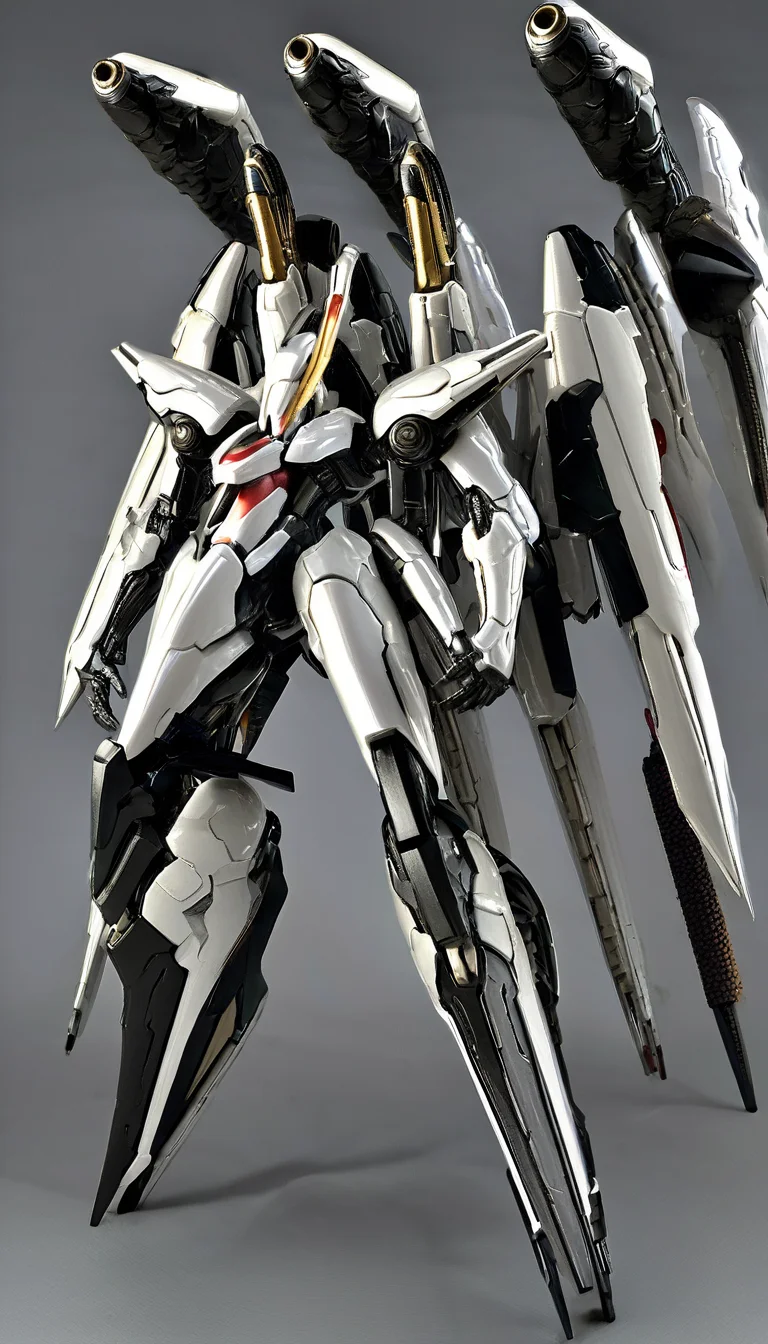(LRS:1.8),mecha,(stylish mech),(stylish design armor),(science fiction:1),(very biggest size mecha:1.6),glowing eyes,(full body:1.2),mechanical parts,robot joints,(holding huge weapon:1.5),best quality,masterpiece,highly detailed,ultra-detailed,(huge mechanical weapon:1.3),(detailed weapon:1.2),(huge mechanical gun:1.2),<lora:srdxl_v2_7_5a7:0.8>,