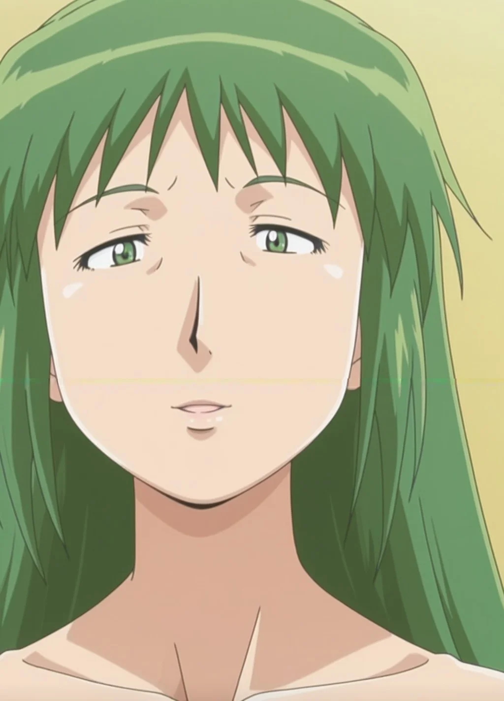 <lora:Otonashi-000006:1>,otonashi,green hair,mature female,anime screencap,anime coloring,original,
