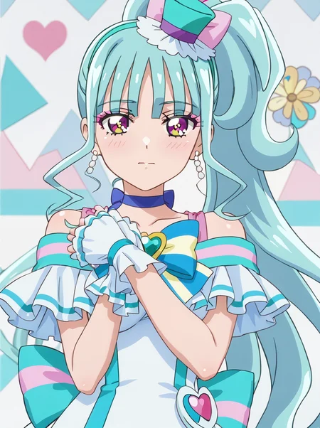 detailed background, shiny skin, posing,
<lora:curelillian.pony:1.0>,
curelillian,
large breasts,, sexually suggestive, sexually aroused, light blush,