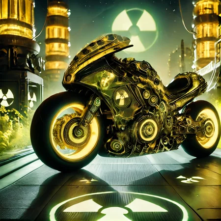 score_9, score_8_up, score_7_up,score_6_up, score_5_up,score_4_up, source_anime BREAK overalldetail,
<lora:nuclearhazard_Pony:1>nuclearhazard,
motorbike