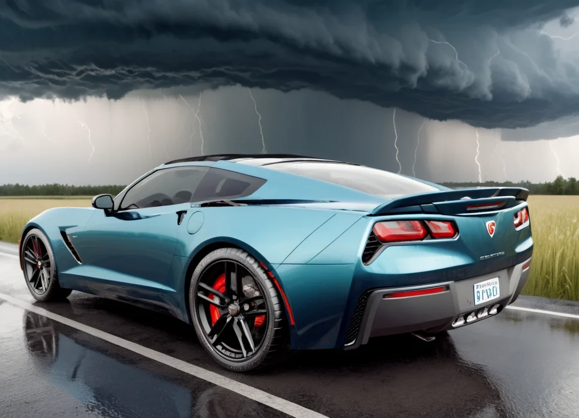 obc23 Car <lora:23_vehicle_obc23:1.0> on a road,
outside, biomechanical,
nature at background, professional, realistic, high quality,
Scattered thunderstorms and rain, <lora:general_vehicle:-0.20>