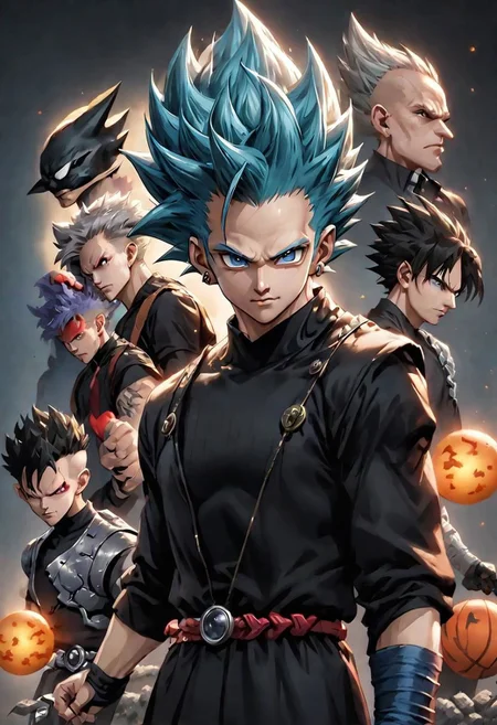 Jujutsu Kaisen dragon Blue Lock Super Dragon Ball Heroes: Big Bang Mission