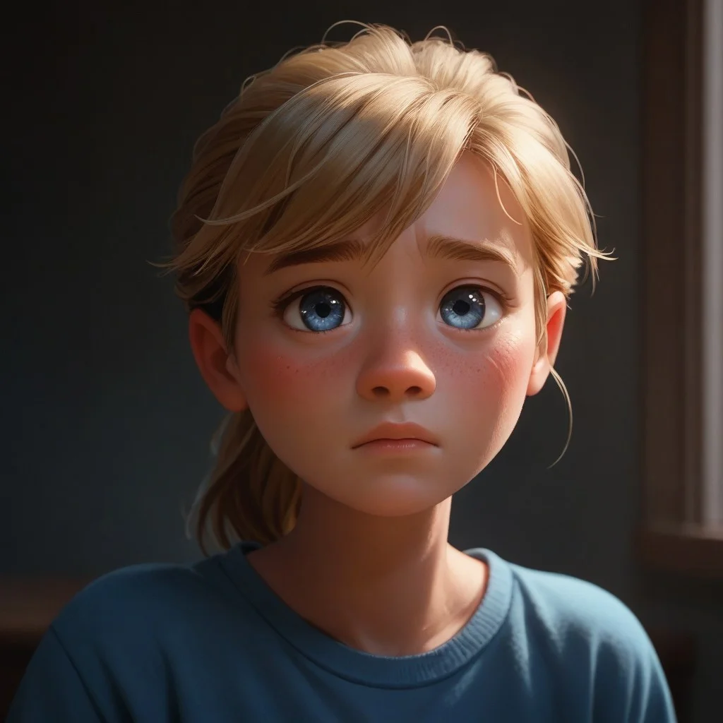 score_9, score_8_up, score_7_up, score_6_up, score_5_up, score_4_up, RileyAn, blond hair, ponytail, blue eyes, blushing