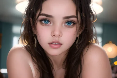 RAW photo, subject, (high detailed skin:1.2), 8k uhd, dslr, soft lighting, high quality, film grain, Fujifilm XT3, absurdres, (detailed eyes:1.3), (beautiful detailed eyes), (beautifully detailed face), (detailed skin:1),
cinematic lighting, dynamic angle, cinematic pose,
sexy, seductive, provocative, energetic, frenzied, excited,
smooth thighs, petite, small breasts, pale skin, blushing, straddling,
simple background, ambient lighting,
<lora:stylesqueeze_v1b:0.8> <hypernet:OverallDetail:1> <hypernet:SkinHairDetail:1>